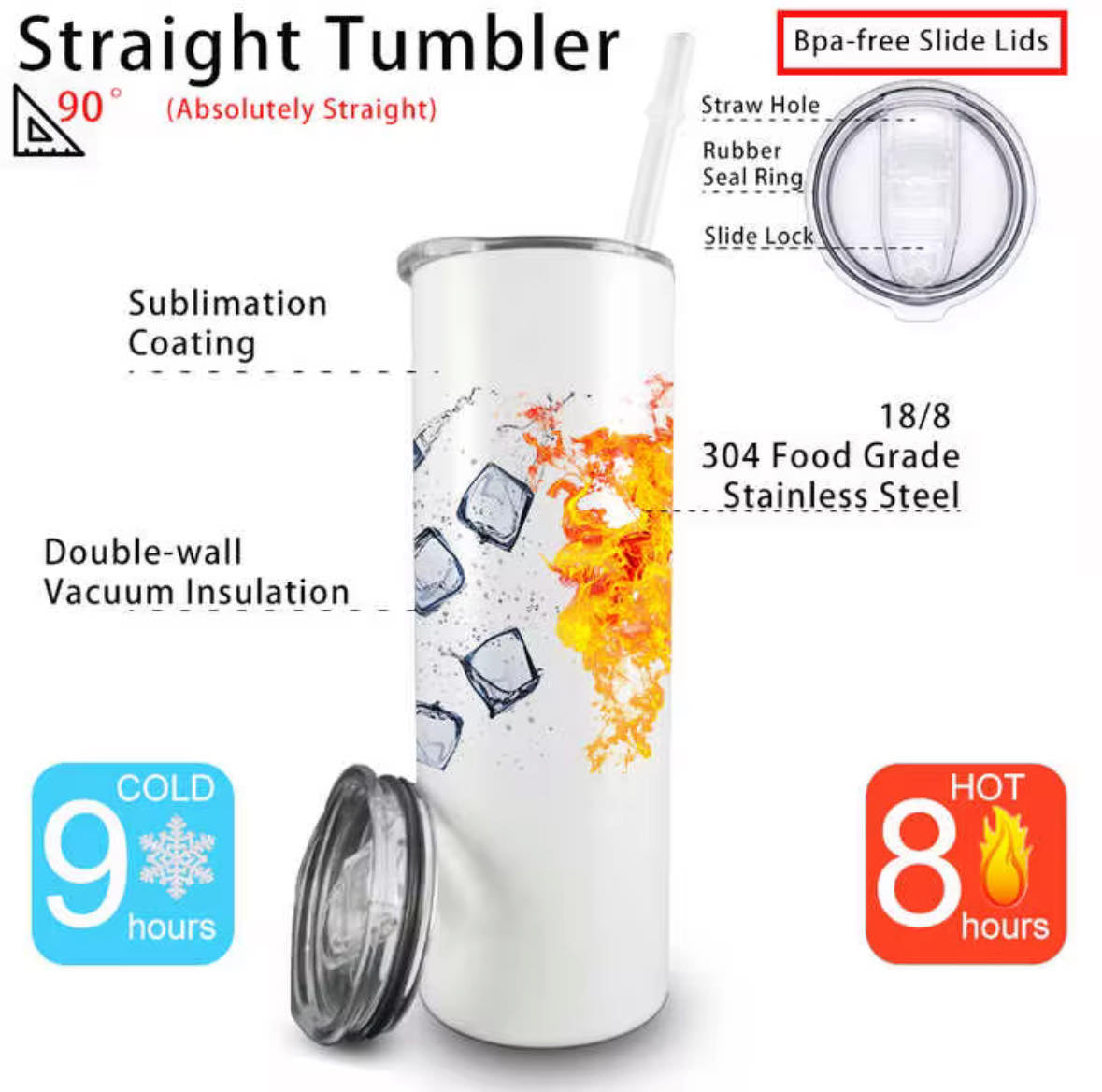 20oz Sublimation tumbler