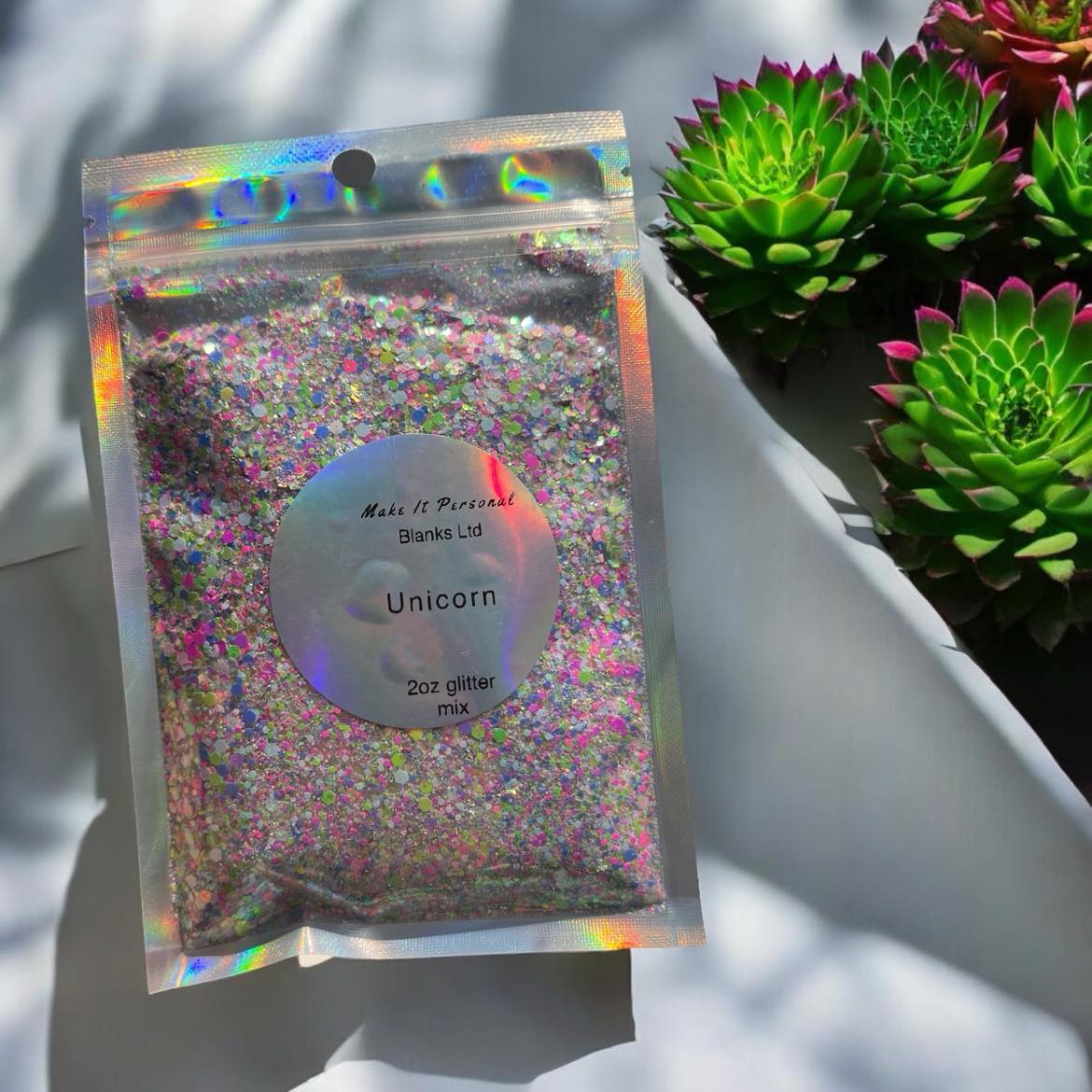 2oz Holographic Craft Glitter (multiple options)